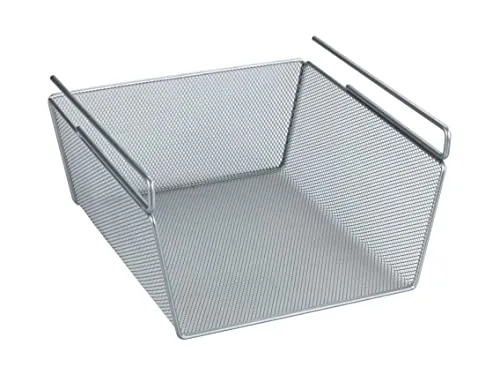 Wenko Regaleinhängekorb aus Metall, silber