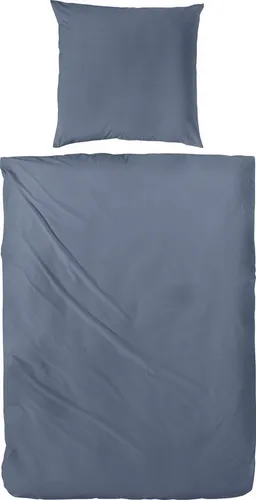 Satin Bettwäsche-Set Blau, 200x1 cm von Primera