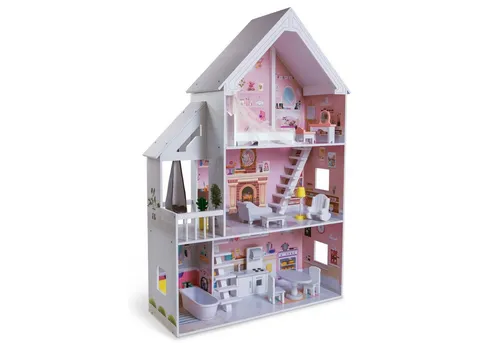TikTakToo Puppenhaus Traum Villa Set aus Holz