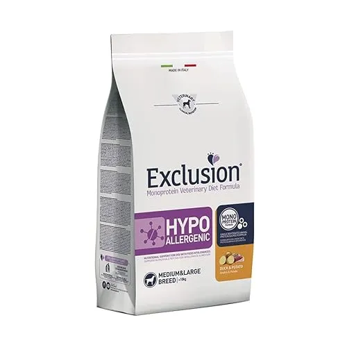 Exclusion Hypoallergenic Medium/Large Breed Ente & Kartoffel 12 kg