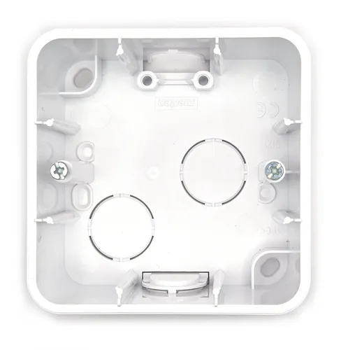 MERTEN 519125 AP-Gehaeuse 1fach aktivweiß glänzend