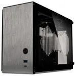 Zalman M2 Mini Mini-ITX Gehäuse - Silber - Kompaktes Mini-ITX-Gehäuse in Silber mit stylischem Acrylglas und optimalem Airflow dank großzügiger Lufteinlässe, ideal für leistungsstarke Builds.