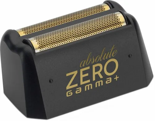 Gamma+ Gold Foil Absolute Zero Ersatzscherteile - Haarpflege Zubehör für Profis, mit gold Titanium Scherfolien für präzise Styles und rutschfestem Griff für optimale Kontrolle.