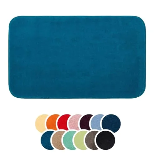 liebling Badteppich, 100% Polyester in petrol von liebling