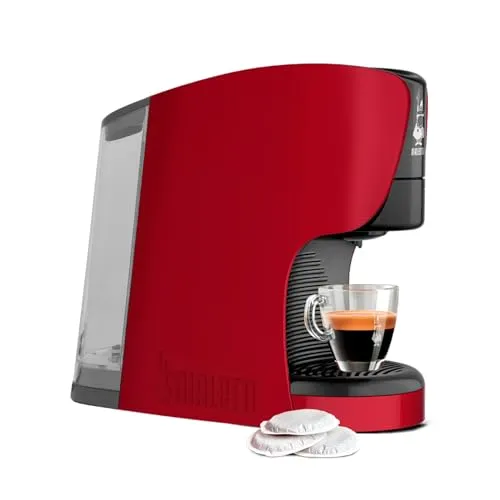 Bialetti Dama Espressomaschine mit ESE-Pads in rot von Bialetti