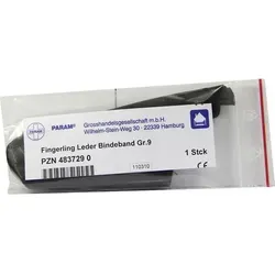 Fingerling Leder Gr.9 m.Bindeband 1 St