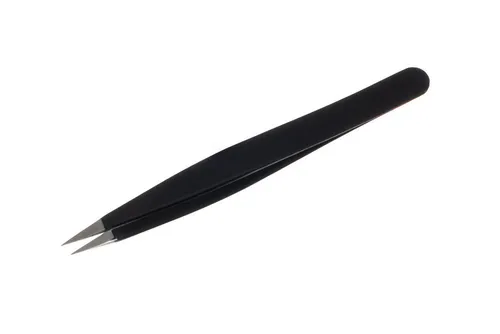 Seki EDGE Pinzette SS-501, Handgeschärftes Qualitätsprodukt aus Japan - Professionelle Pinzette für präzise Augenbrauenformung. Mit innovativer Federtechnik für starken Griff und müheloses Entfernen von Härchen. Perfekt für unterwegs und langlebig durch hochwertige Verarbeitung.