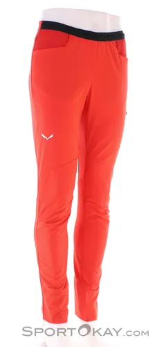 Salewa Agner Light 2 DST Pant Damen Kletterhose – Rot, Größe 40 - Wanderhosen für Damen, leicht und atmungsaktiv, perfekt für anspruchsvolle Klettertouren und Outdoor-Abenteuer.
