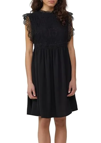 QS Maxikleid Kleid 38 - Elegantes Maxikleid in Größe 38, aus 100% Polyester, perfekt für besondere Anlässe oder den Alltag.