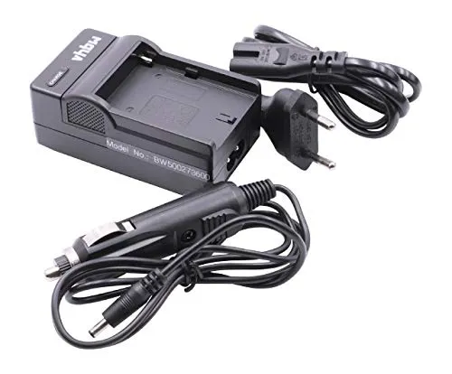 vhbw Ladegerät kompatibel mit JVC BN-V607 | BN-V615, BN-V812, BN-V814U Kamera Camcorder/Akku