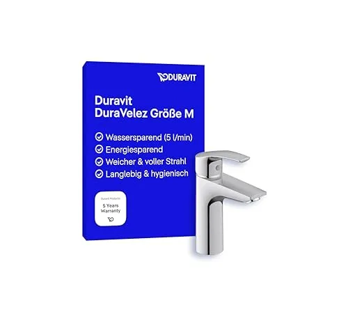 Duravit DuraVelez Wassersparende Waschtischarmatur Größe M von Duravit