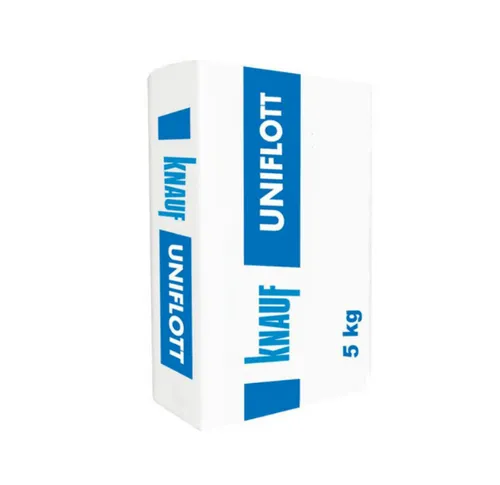 Knauf Uniflott Gipsspachtel-Masse - 25 kg hochfeste Spachtelmasse für Gipsplatten, ideal für Wand und Decke, schrumpfarm und leicht zu verarbeiten