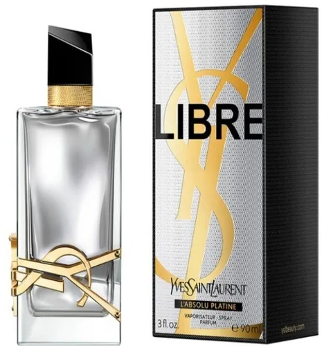Yves Saint Laurent Libre L'Absolu Platine Eau de Parfum 90ml - kraftvolle Duftkomposition mit Lavendel, Jasmin und Vanille für moderne Frauen