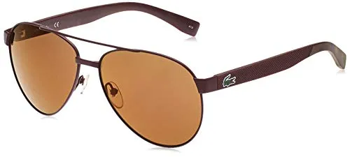 Lacoste L185S Lacoste Sonnenbrille L185S Aviator Sonnenbrille 60, Braun