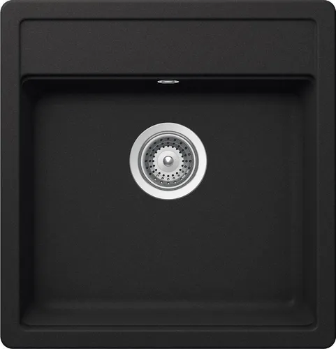 keenberk Granitspüle Victory S490 in verschiedenen Farben - Kompakte Granitspüle für kleine Küchen, pflegeleicht und in hoher Qualität. Mit 80% mineralischem Quarz für eine ansprechende Struktur und inklusive Drehexcentergarnitur. Ideal für effizientes Arbeiten in der Küche.