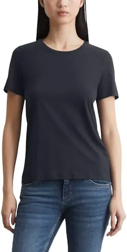 MARC O ́POLO T-Shirt MANIC MIDNIGHT - L - Shirts aus 100% zertifizierter Bio-Baumwolle, lässige Passform mit Rundhalsausschnitt, perfekt kombinierbar für einen modernen Look.