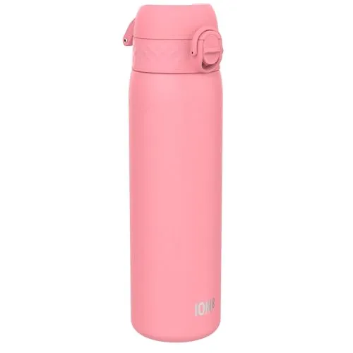 ION8 Vakuumisolierte Edelstahl-Trinkflasche 500 ml – Auslaufsicher & Einhandöffnung