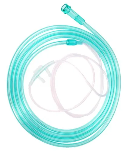 Sauerstoffbrillen Nasenbrillen 1 Stück weich/soft grün mit 210cm O2-Schlauch Sauerstoffbrille Nasenbrille