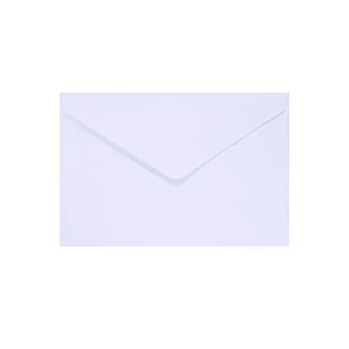 Vaessen Creative Florence Briefumschläge DIN C6 Weiß, 5 Stück, für Geburtstagskarten, passende Faltkarten erhältlich