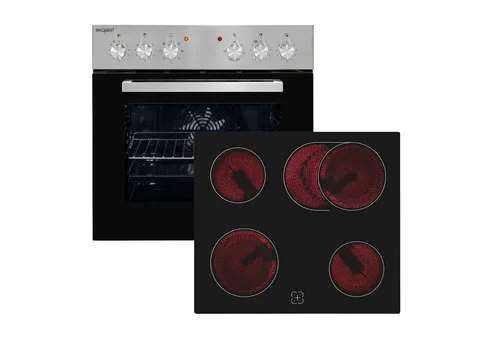 exquisit Elektro-Herd-Set EHE 156-2.1 UBZ von Exquisit