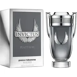 Rabanne Invictus Platinum Eau De Parfum 200 ml - Sinnlicher Herrenduft - Herrendüfte mit intensiven, frischen Noten und langanhaltendem Duft für den modernen Mann.