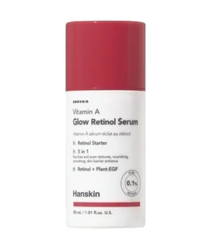 Hanskin Vitamin A Glow Retinol Serum - Anti-Aging-Creme, unterstützt die Hauterneuerung und reduziert Falten mit Retinol und Antioxidantien für ein strahlendes Hautbild.
