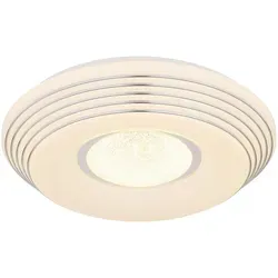Deckenleuchte LED Kristalle mit Fernbedienung, dimmbar 39 cm