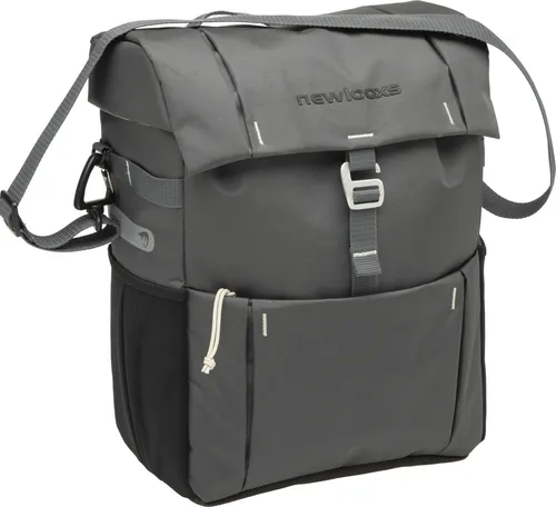 New Looxs Vigo Single - Wasserdichte Fahrradtasche für Gepäckträger - Vielseitige Fahrradtasche für jeden Einsatz, ideal für E-Bikes. Mit praktischem Schultergurt, Regenhülle und 18,5 Litern Stauraum für deine Utensilien.