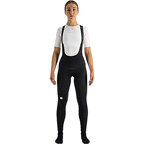 Sportful Damen Classic W Bibtight Shorts, Schwarz, S