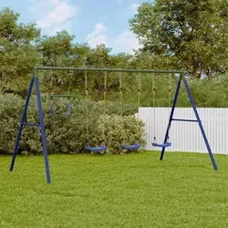 vidaXL Schaukel-Set mit Schaukelsitzen und Trapezstange