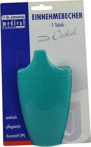EINNEHMEBECHER m.Griff+Deckel 4mm grün 1 St
