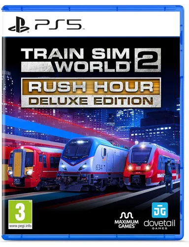 Train Sim World 2: Rush Hour - Deluxe Edition für PS5 - Simulation für Sony PlayStation 5, erlebe realistische Zugfahrten und atemberaubende Landschaften in dieser Deluxe Edition.