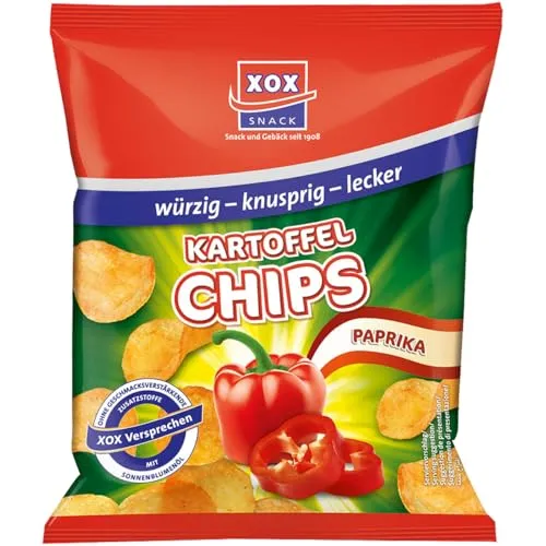 XOX Kartoffelchips Paprika 30g