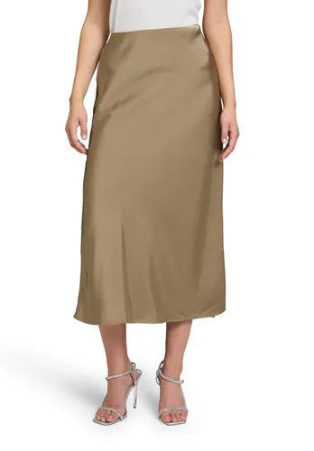 Vera Mont Maxirock Damen wadenlang Material in braun von Vera Mont