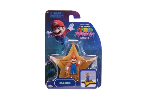 Jakks Pacific Kuscheltier Super Mario - Mini Figur Mario (NEU & OVP)
