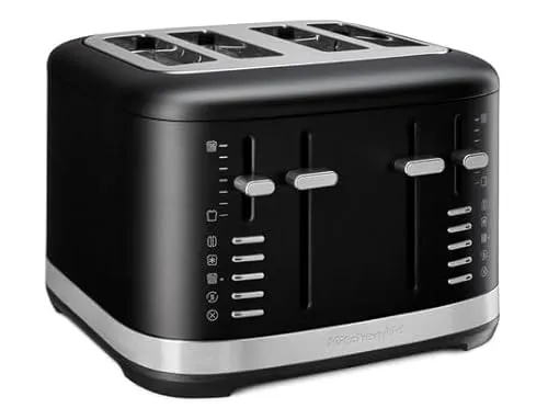 KitchenAid 4-Scheiben Toaster Artisan 5KMT4109 in schwarz von KitchenAid