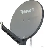 Televes S75QSD-G 75x85cm Alu-Profi-Reflektor - Hochwertiger Aluminium SAT-Reflektor mit klappbarem Feedhalter für einfache Montage, ideal für stabilen Empfang und Multifeed-Anwendungen.