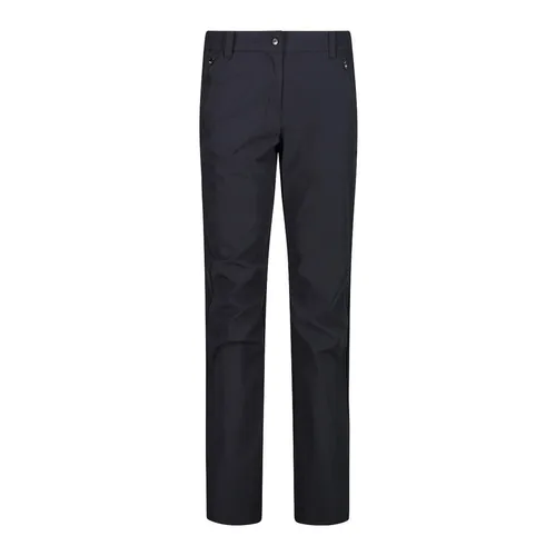 CMP Woman Long Pant antracite (U423) 40 - Wanderhosen für Damen mit innovativem 4-Wege-Stretchmaterial, ideal für Outdoor-Aktivitäten und Freizeit. Die Dry Function-Technologie sorgt für optimale Feuchtigkeitsregulierung und hohen Tragekomfort.