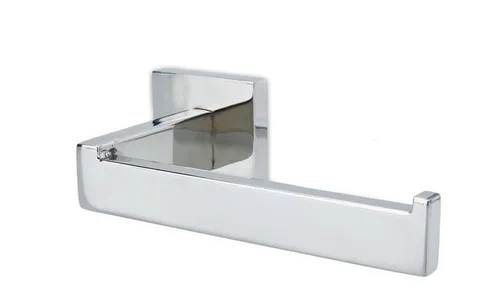 Toilettenpapierhalter Schlichte Edelstahl Papierhalterung ohne Ablage zum Bohren