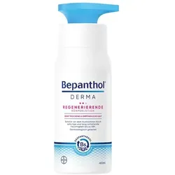 Bepanthol Derma Regenerierende Körperlotion Pumpspender - Medizinische Körperpflege für sehr trockene und empfindliche Haut, spendet bis zu 48h Feuchtigkeit und unterstützt die Regeneration der Haut durch den B5-Regenerations-Komplex.
