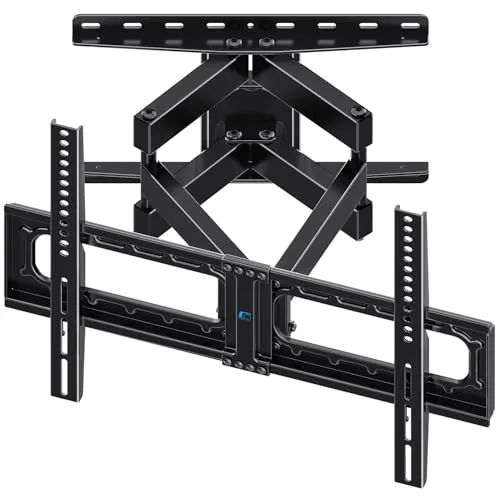 HOME VISION TV Wandhalterung Fernseher Schwenkbar Neigbar für 32-85 Zoll, Universal TV Halterung HV6601, Fernsehhalterung für Wand, Wandhalterung Fernseher 75 Zoll bis 60 Kg mit max. VESA 600x400 mm