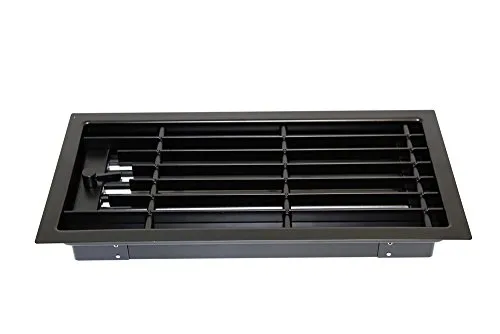 Lüftungsgitter Deckengitter DG 4515 S Schwarz 450 x150 mm Zuluft Abluftgitter