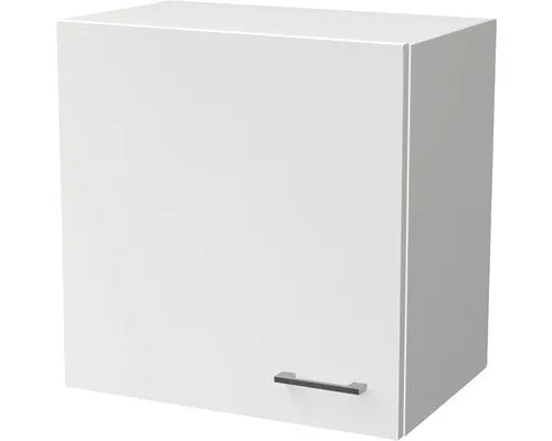 Flex-Well Hängeschrank Lucca 60 cm - Küchen-Schränke mit eleganter weißer Front und verstellbarem Einlegeboden für flexible Stauraummöglichkeiten, ideal für jede moderne Küche.