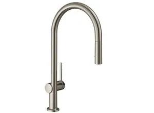 hansgrohe Talis M54 Einhebel-Küchenmischer 210 mit Ausziehbrause - Armaturen mit ComfortZone 210, einstellbarer sBox Schwenkbereich für maximale Flexibilität, ideal für moderne Küchen.