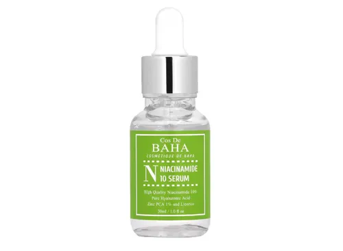 Cos De Baha N Niacinamide 10 Serum 30 ml - Hochwertiges Gesichts-Serum mit Niacinamid, ideal zur Verbesserung des Hautbildes und für eine erfrischte Ausstrahlung. Perfekt für die tägliche Hautpflege.
