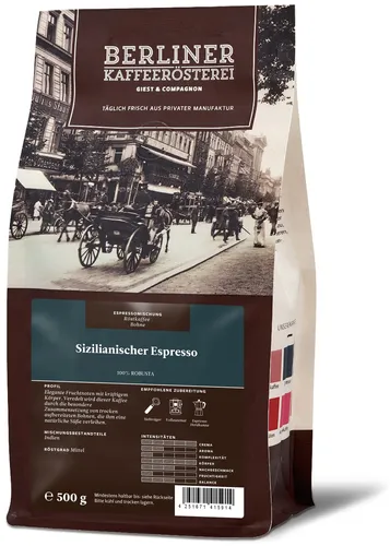 Berliner Kaffeeroesterei DE Sizilianischer Espresso 1060555