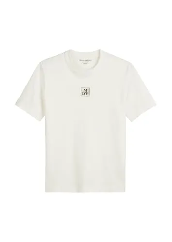 Marc O'Polo T-Shirt weiß XXL (54) - Shirt aus 100% Baumwolle im lässigen Casual-Stil, ideal für den Alltag. Der Rundhalsausschnitt und die Kurzarm-Design sorgen für hohen Tragekomfort.