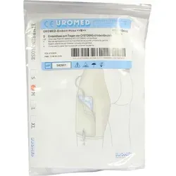 Uromed Einbein Hose für Urinbeutel Gr.2 - Hoher Tragekomfort - Inkontinenzeinlagen - Die Uromed Einbeinhose bietet hohen Tragekomfort und Bewegungsfreiheit. Ideal für mobile Patienten, mit einfachem Klettverschluss und latexfreiem Baumwollmischgewebe.