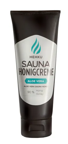 HEHKU Saunahonigcreme Aloe Vera 100 ml Saunacreme Peelingcreme für den Saunagang
