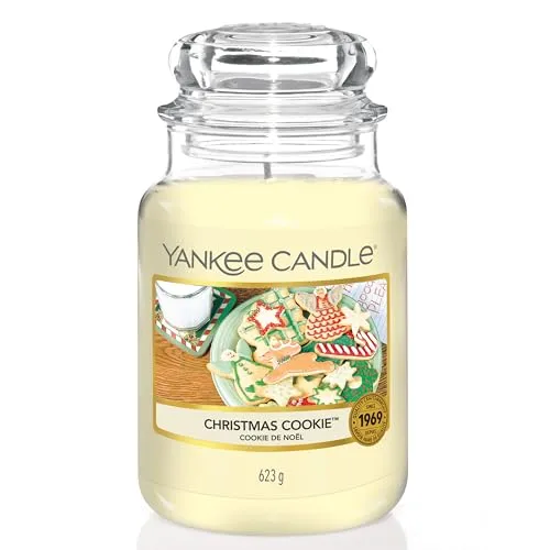 Christmas Cookie 623g Kerze in gelb von Yankee Candle